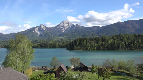 Österreich-Schöne-Aussicht-Auf-Den-See-Zeitraffer