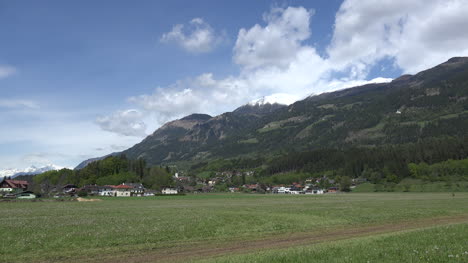 Montañas-De-Austria-Cerca-De-Lapso-De-Tiempo-De-Pusarnitz