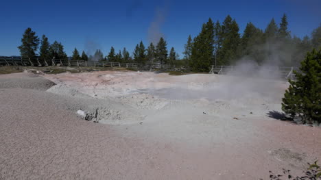 Yellowstone-Brunnen-Farbtopf