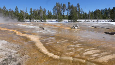 Yellowstone-Bunter-Abfluss-Unteres-Geysirbecken