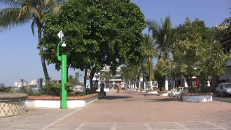 Mexico-Puerto-Vallarta-walkway-by-ocean
