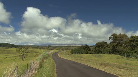 Hawaii-Road-through-the-countryside