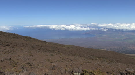 Vista-De-Maui-Desde-La-Pendiente-Haleakala
