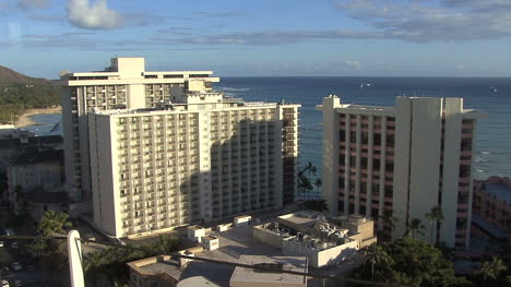 Hoteles-De-Waikiki-Desde-Arriba
