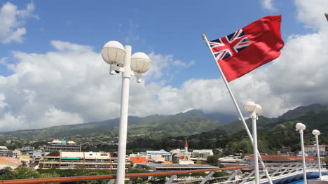 Papeete-flag-on-cruise-ship-stern