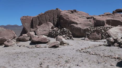 Chile-Atacama-Gestapelte-Felsen-An-Archäologischer-Stätte