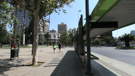Santiago-bus-stop