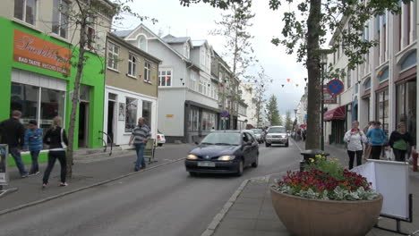 Iceland-Reykjavik-street-time-lapse