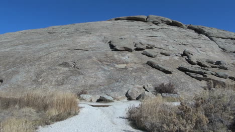 Wyoming-Independence-Rock-with-path