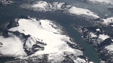 Grönland-Eisiges-Ufer-Von-Oben