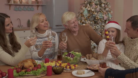 Happy-Family-Together-Toasting-And-Celebrating-Christmas-Dinner-1