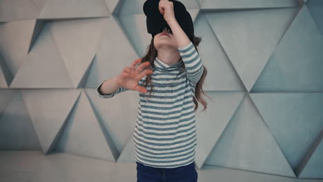 Child-Using-A-Vr-Headset-Enjoying-A-Video-Or-Interactive-Game
