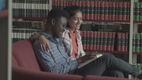 Pretty-Girl-And-Handsome-Black-Boy-Studying-In-The-Library-1