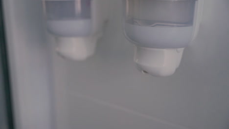 Detail-Of-Hand-Soap-Falling-From-Dispenser