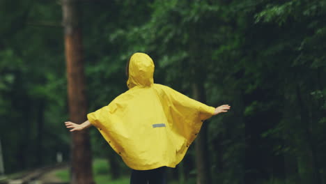 Charming-Woman-In-A-Yellow-Raincoat