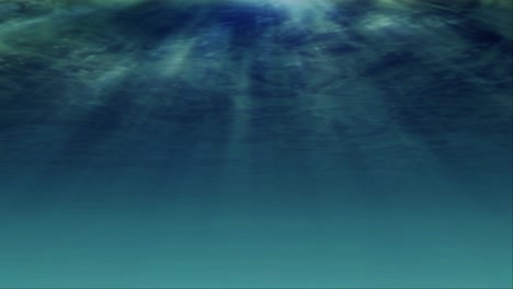 Unterwasserlicht-Filtert-Durch-Blaues-Wasser-(Schleife)-1