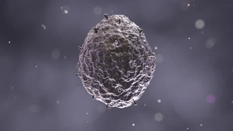 Imagen-De-Microscopio-Electrónico-De-Barrido-Del-Virus-H1n1