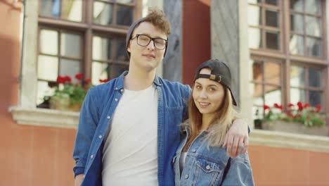 Portrait-Shot-Of-Couple-Of-Stylish-Hipsters