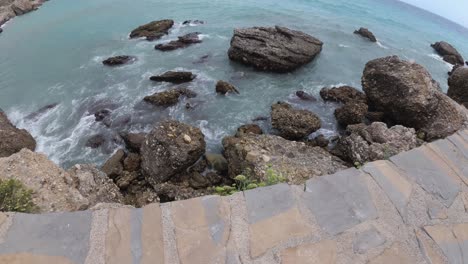 Spain-Malaga-Nerja-beach-on-a-summer-cloudy-day-using-a-drone-and-a-stabilised-action-cam-37