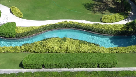 Beautiful-swimming-pool-in-garden-decoration-in-hotel-resort-1