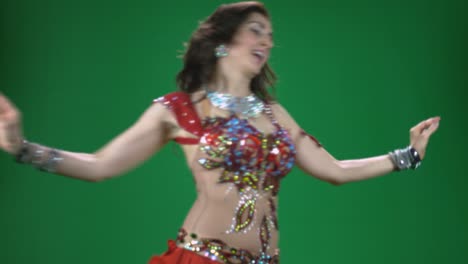 Belly-Dancer-Part-E-With-Green-Screen