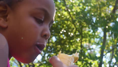 Little-girl-eating-ice-cream-cone