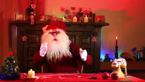 Santa-Claus-Meets-And-Hands-Gestures-Inviting-Guests