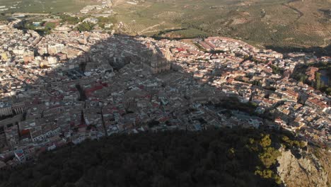 Castillo-de-Jaen,-Spain-Jaen's-Castle-Flying-and-ground-shoots-from-this-medieval-castle-on-afternoon-summer,-it-also-shows-Jaen-city-made-witha-Drone-and-a-action-cam-at-4k-24fps-using-ND-filters-18