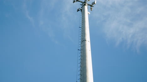 Communications-tower-against-a-clear-blue-sky-1