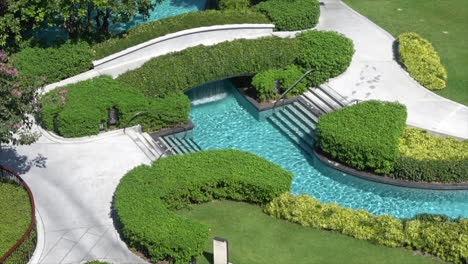 Beautiful-swimming-pool-in-garden-decoration-in-hotel-resort-5