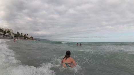 Spain-Malaga-Nerja-beach-on-a-summer-cloudy-day-using-a-drone-and-a-stabilised-action-cam-30