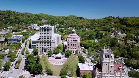 Asheville-City-Hall-Und-Buncombe-County-Courthouse-In-Asheville-NC,-Asheville-North-Carolina