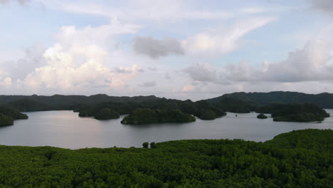 Aerial-footage-of-Palau-island