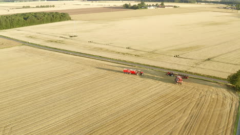 Combine-harvester-drone-aerial-crops