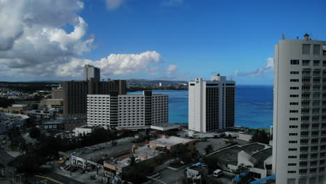 Vista-A-La-Playa-Imágenes-De-Drones-De-Guam,-Estados-Unidos