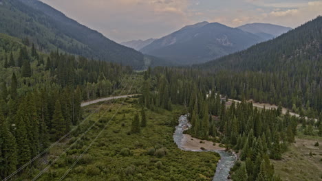 Grizzly-Gulch-Colorado-Aerial-v1-beautiful-low-level-fly-past-over-Snake-River---Shot-with-Inspire-2,-X7-camera---August-2020