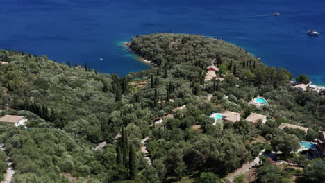 Aerial-approach-to-a-Mediterranean-picturesque-coastline