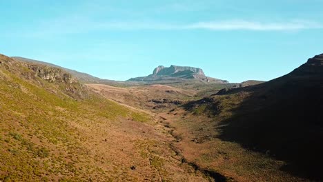 Desolate-Area-With-Slope-Mountains-And-Valley-At-Mount-Elgon-National-Park-In-Kenya,-East-Africa