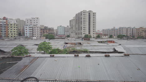 Huge-slam-houses-of-Dhaka-city-made-of-tin-shed