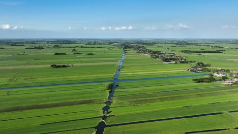 Small-river-through-lush-Krimpenerwaard-polder-farmland-pumped-dry