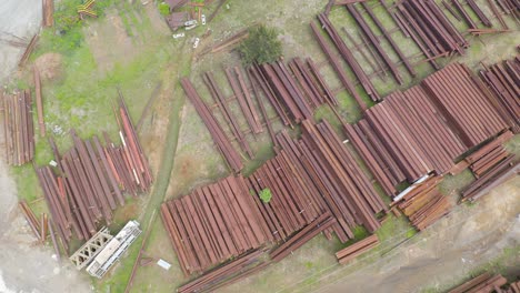 Timber-yard-of-metropolitan-city-of-Guatemala-City,-the-capital-of-Guatemala,-in-Central-America