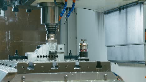 CNC-machine-operating-in-process