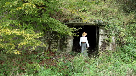 Romanian-girl-visits-an-old-mine-2