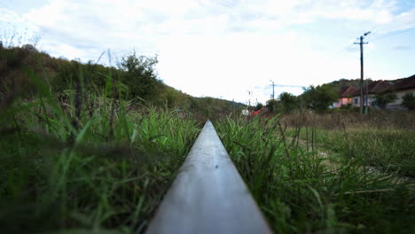 Train-track-surrounded-by-grass-3