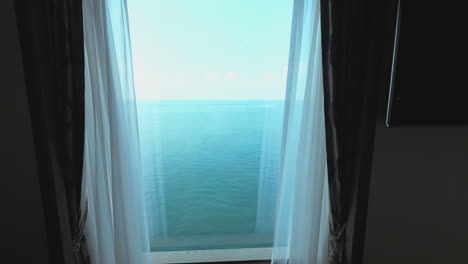Sea-view-from-cruise-window-wide-view