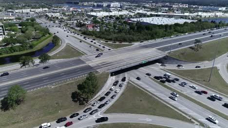 Traffic-on-expressway-in-Jacksonville-Florida-at-JTB-and-Gate-Parkway-near-the-St-Johns-Towncenter