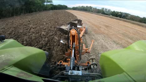 Modern-disc-plough-furrow-trenching-the-soil-of-Ancona-countryside