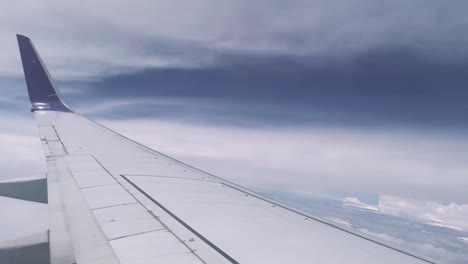 Vista-Desde-El-Lado-Del-Pasajero-En-Un-Avión