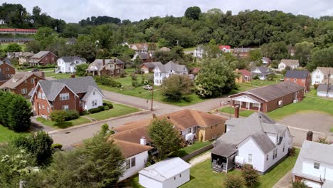 Neighborhood-in-galax-virginia-aerial-in-suburb