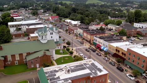 Aerial-pullout-from-hillsville-virginia